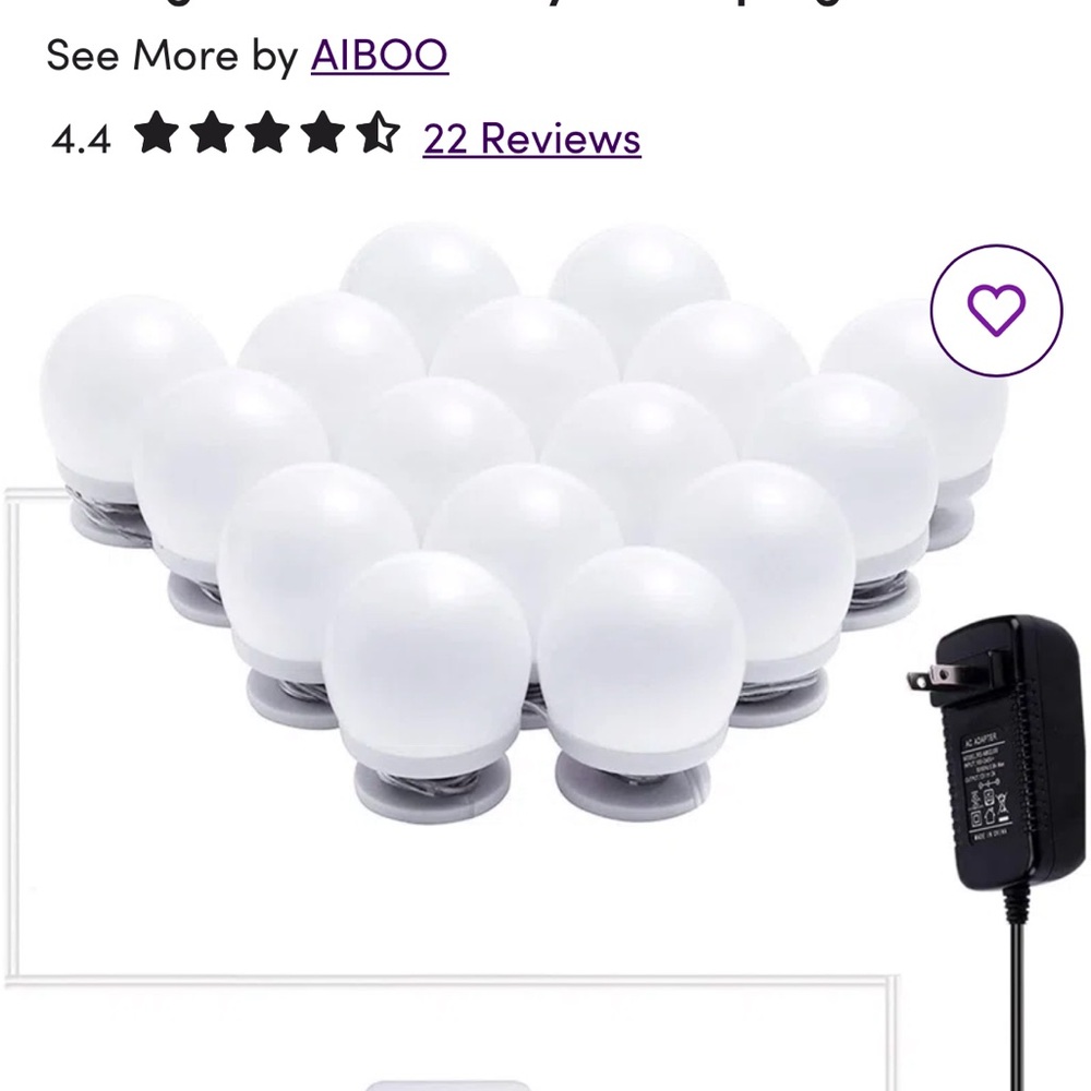 AIBOO LED Vanity Mirror Lights